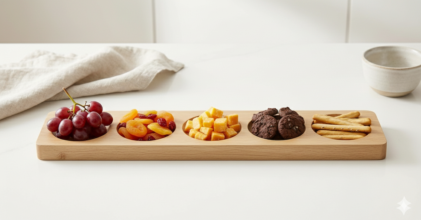 Platou 5 compartimente